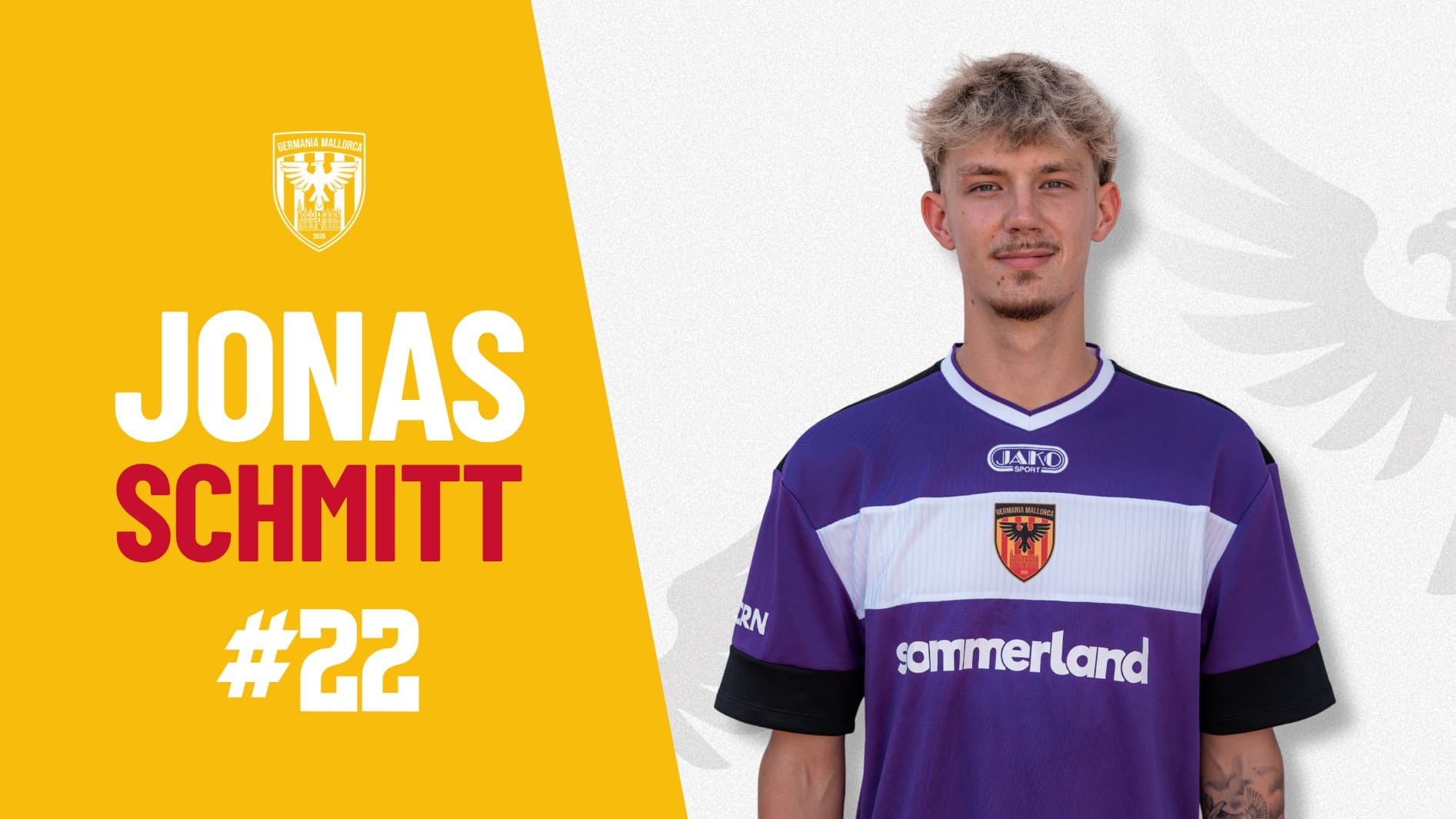 Jonas setzt sich doppelt durch und wird Teil des FC Germania Mallorca