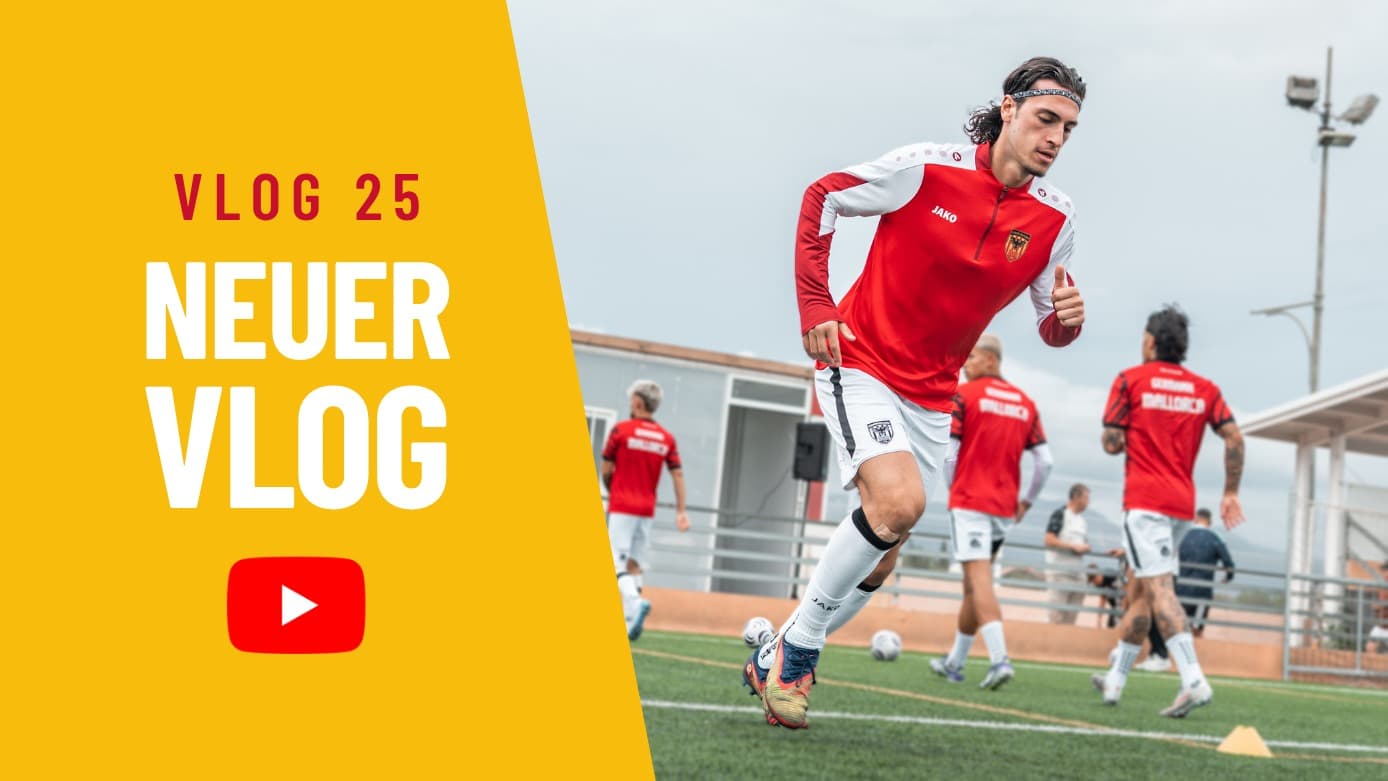 Vlog #25 ist online: Mehr Training, Regeneration und ein verrückter Heimspieltag